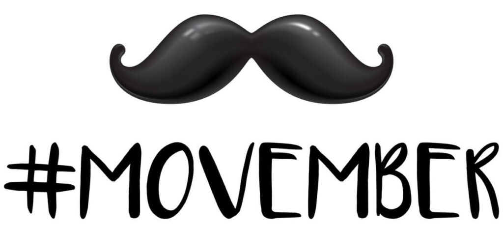 Movember y los hombres con bigote que visibilizan el cáncer de próstata